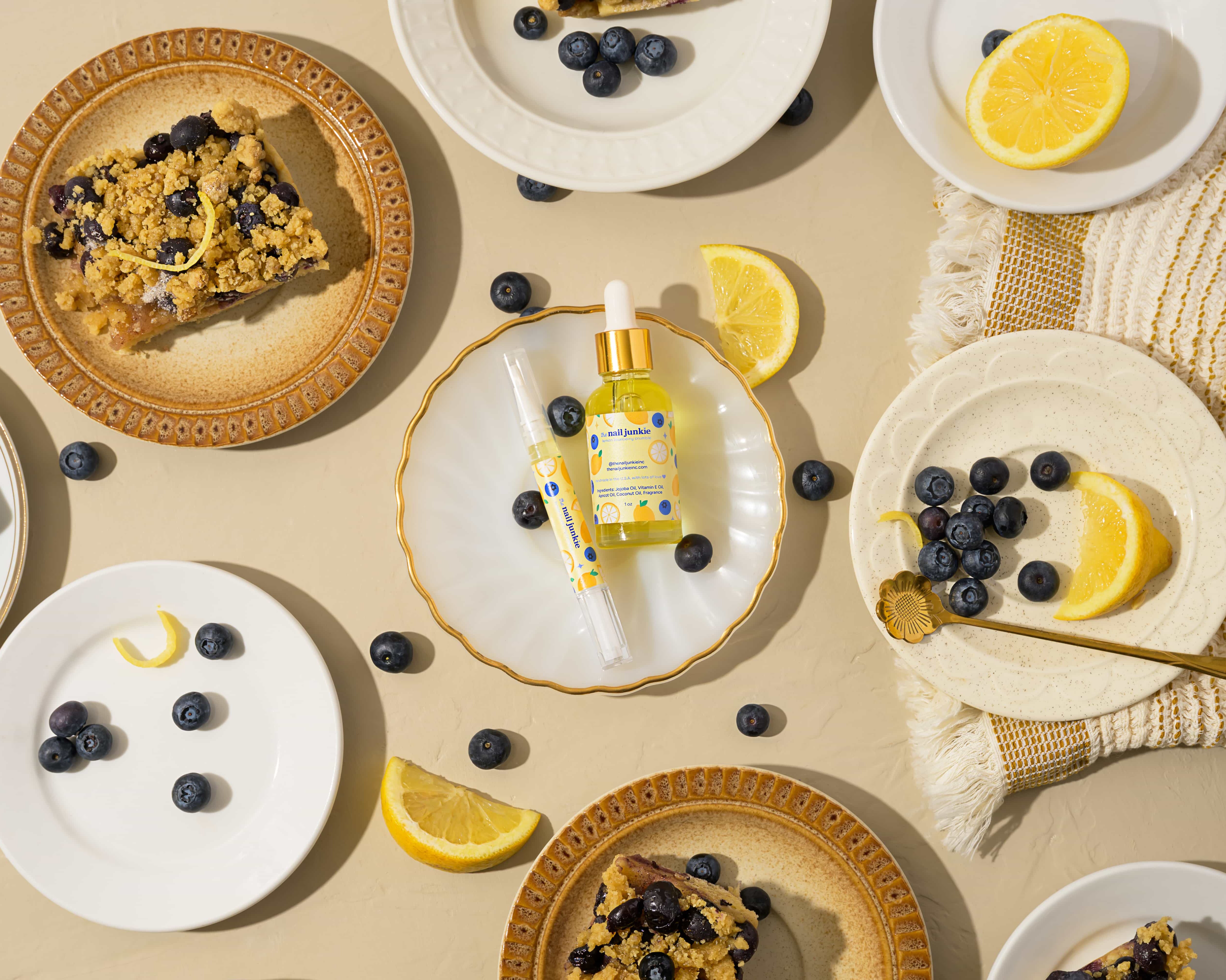 Lemon Blueberry Crumble