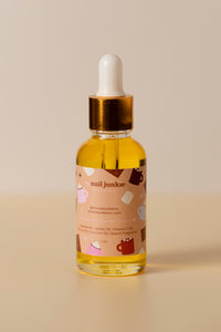 Hot Chocolate cuticle oil 1oz bottle by The Nail Junkie