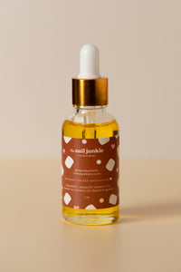 Marshmallow cuticle oil 1oz bottle by The Nail Junkie