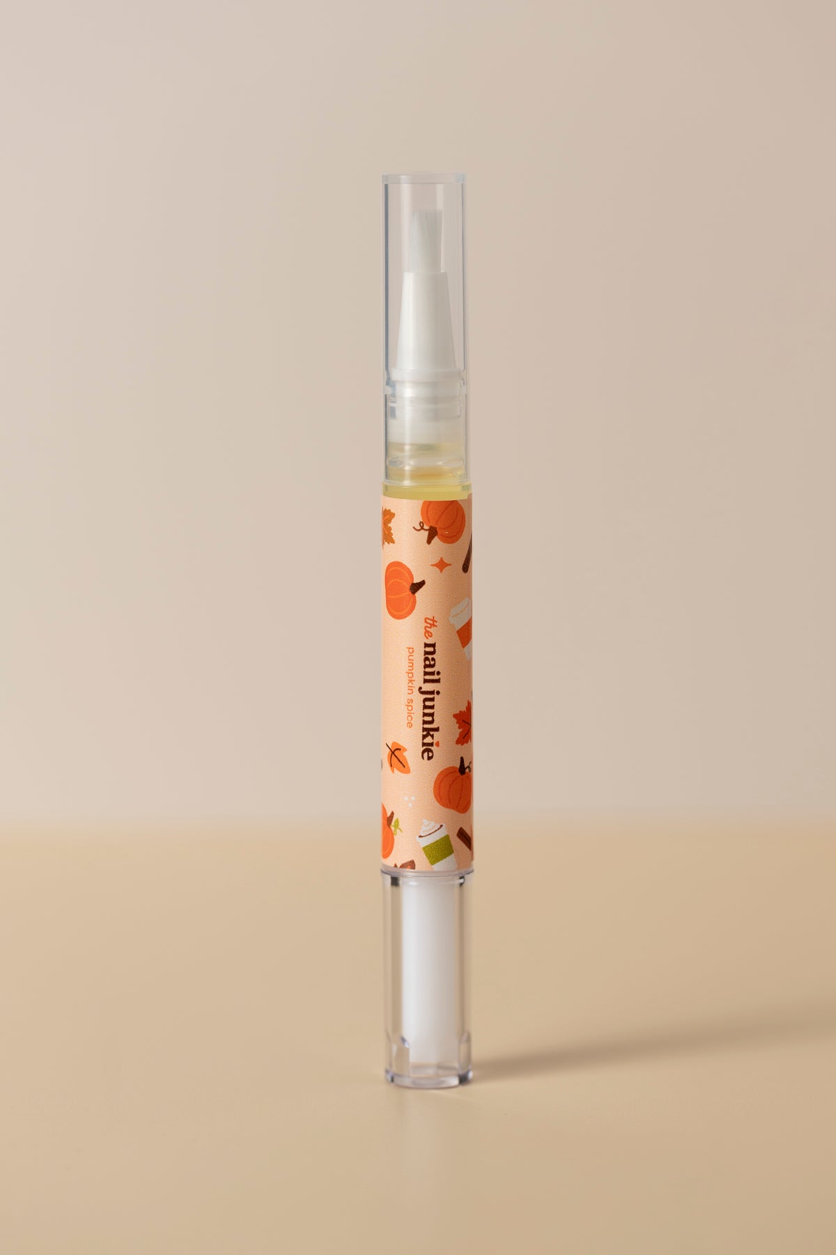 Pumpkin Spice cuticle oil 3ml pen by The Nail Junkie