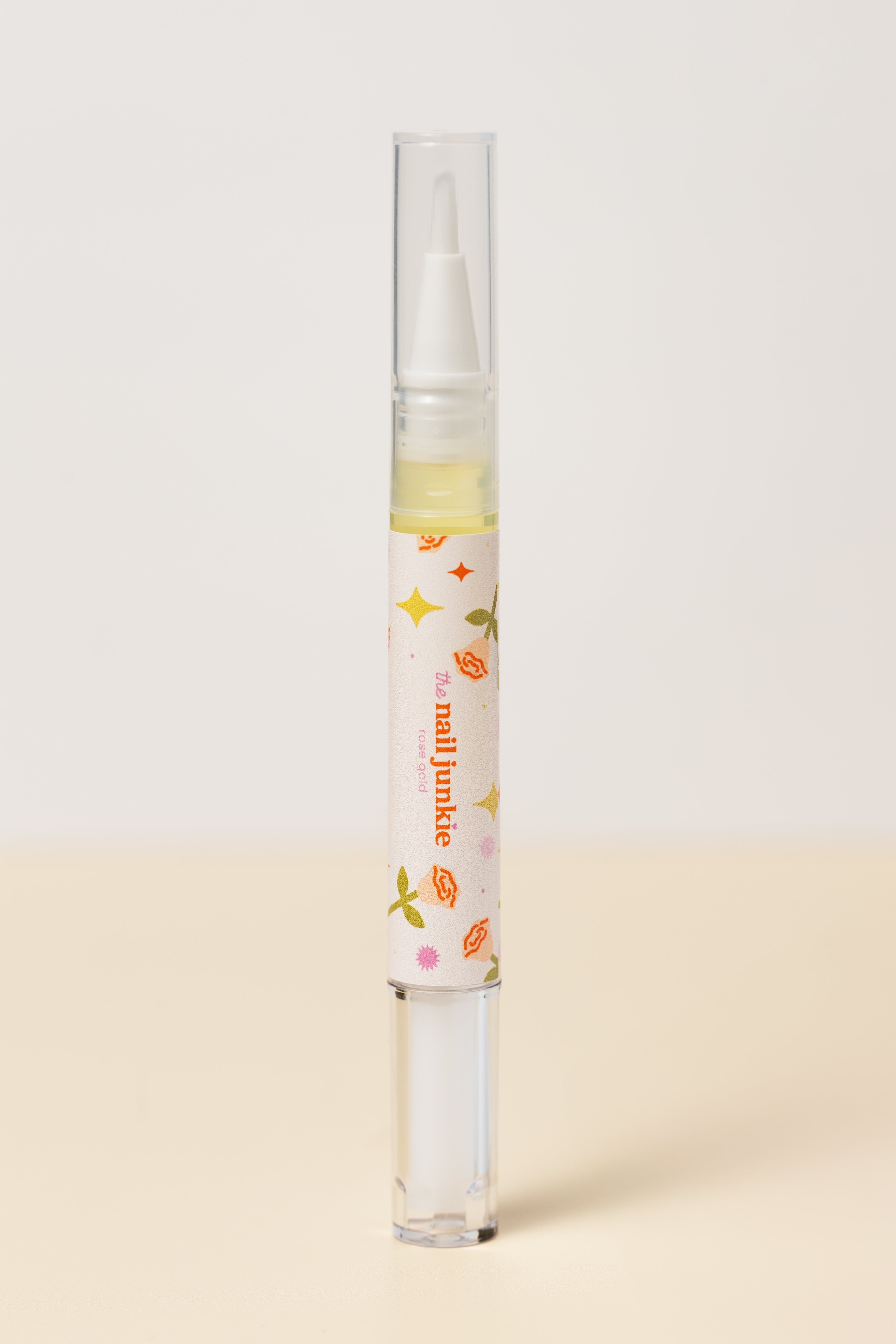 Rose Gold scented cuticle oil pen by The Nail Junkie